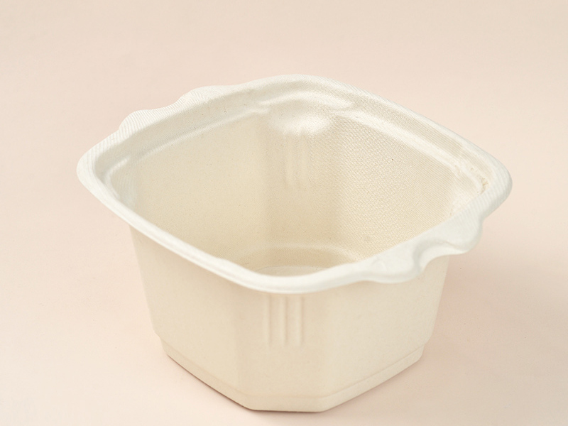 一次性紙漿模塑餐具自嗨鍋自熱鍋環(huán)保全降解餐盒